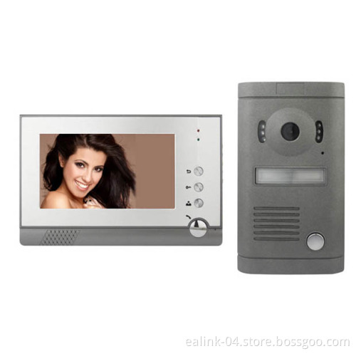 Economical 7" Doorbell Intercom Video Phone (M1207A+D19AD)